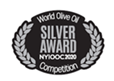 ニューヨーク国際オリーブオイルコンテスト銀賞受賞のロゴ